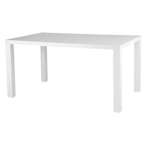 Dining Table Narrow White