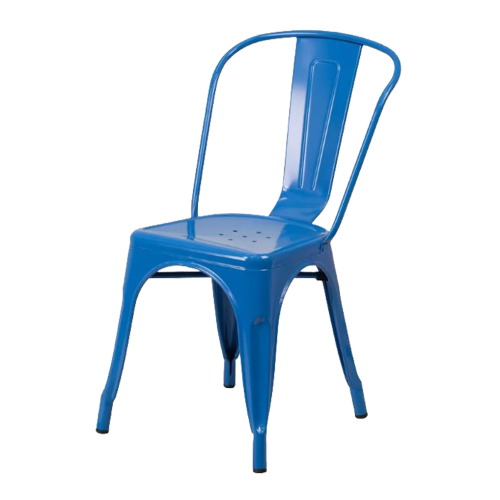 Metal Blue Chair