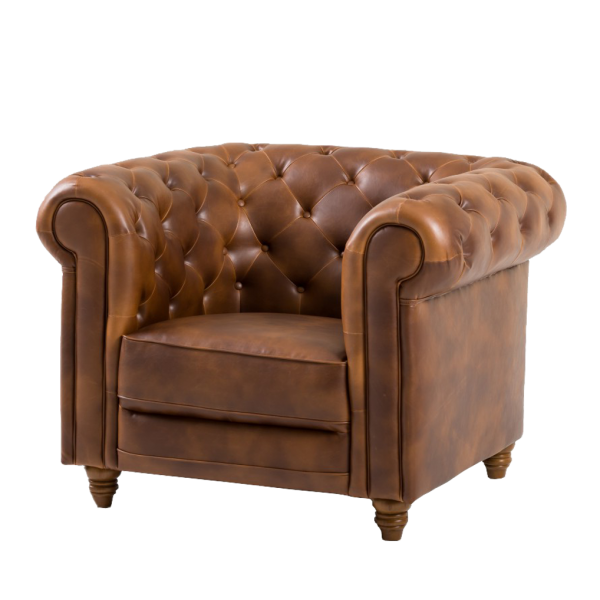 Chair Cardiff Club Leather